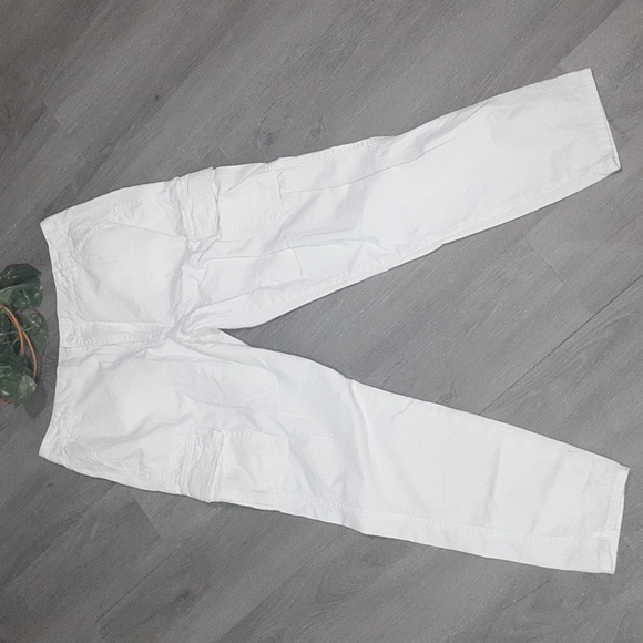 Forever 21 White Cargo Pants - Picture 6 of 12